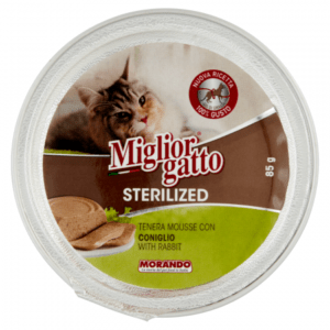 Miglior Soft Mousee With Rabbit Sterilized Wet Cat Food - 85 G - Pack Of 12