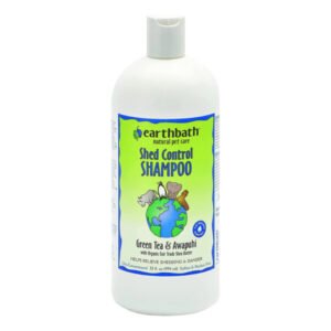 Earthbathâ® Shed Control Shampoo, Green Tea & Awapuhi With Organic Fair Trade Shea Butter, Helps Relieve Shedding & Dander, Made In Usa  32 Oz