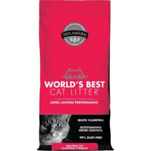 World'S Best Cat Litter Multiple Cat Clumping Cat Litter - 8 Lb
