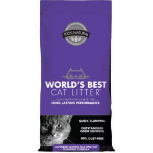 World'S Best Cat Litter Scented Multiple Cat Clumping Cat Litter - 8 Lbs