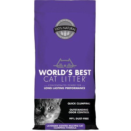 sku_s0043-01_1_1_.jpg World'S Best Cat Litter Scented Multiple Cat Clumping Cat Litter - 8 Lbs - Image 1