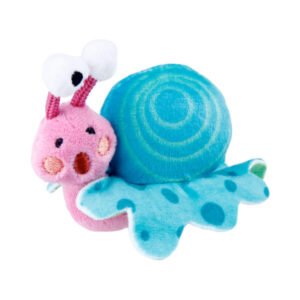 Shining Friends Snail With Activated Led Light & Catnip Inside