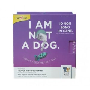 Gimcat Indoor Hunting Cat Feeder Kit