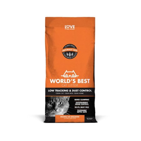 World'S Best Cat Litter Low Tracking & Dust Control Cat Litter - 12.7 Kg - Image 1