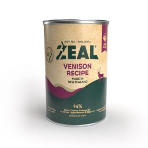 Zeal Grain Free Canned Dog Food - 390g - (Venison Recipe)