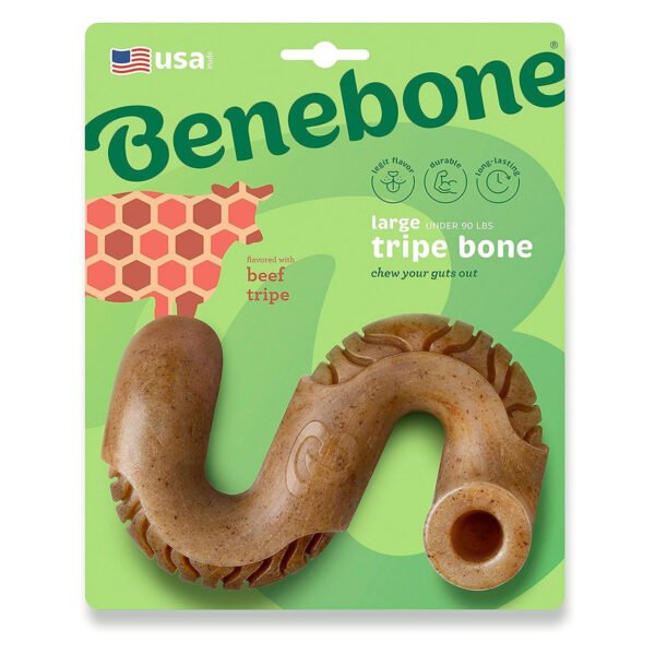 Benebone-Tripe-Bone-L-600x600-1.jpg Benebone Beef Tripe Bone - Large - Image 1