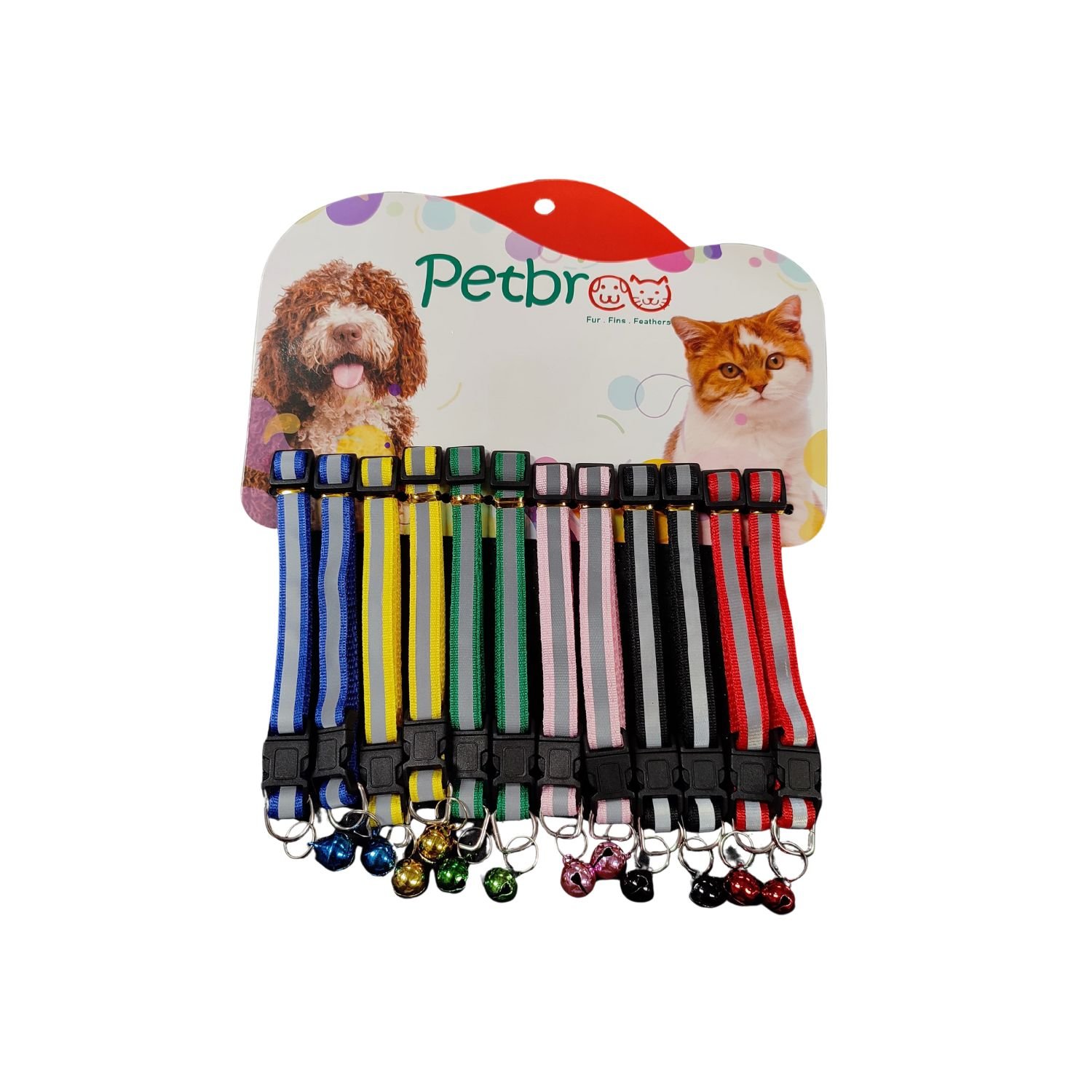 xr:d:DAFxlwTCRxU:174,j:4982525205543229031,t:24020906 Petbroo Cat Reflective Collar 1.0 Cm - Image 1