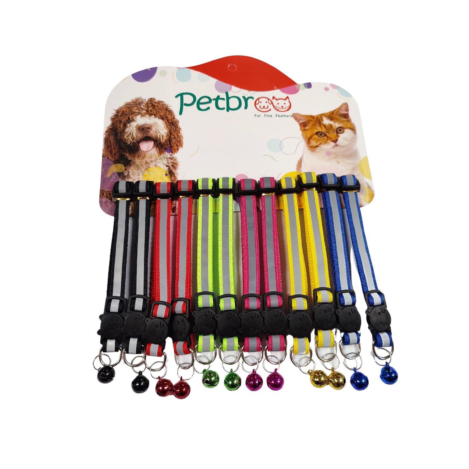 xr:d:DAFxlwTCRxU:190,j:4394805453794707823,t:24020906 Petbroo Cat Reflective Collar Sp 1.0 Cm - Image 1