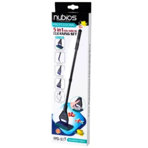 Chicos Nubios  5 In 1 Aquarium Cleaning Set (With Telescopic Handle), 67Cm