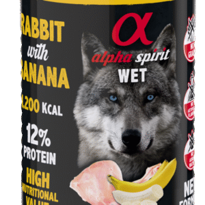 Canned Dog Food - Rabbit With Banana 400 g