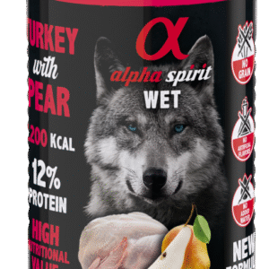 Canned Dog Food - Turkey With Pear 400 g