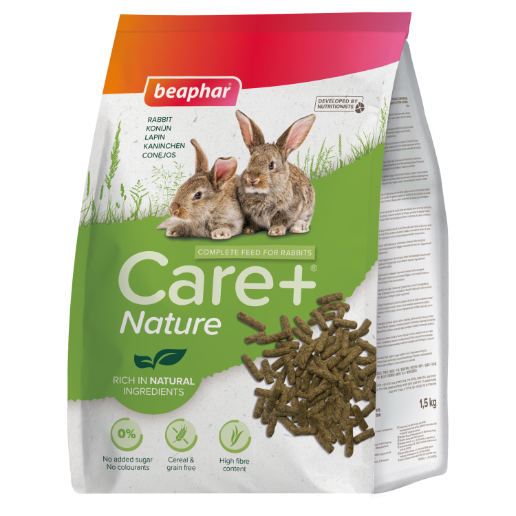 BE1000309 Care+ Nature Premium Food Rabbit 1.5 Kg - Image 1