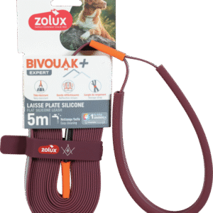 BVK Silicone Flat Lead - Red 5 m