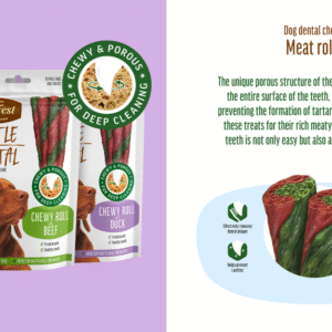 Dog Fest Dental Treats For Adult Dogs -Chewy Roll