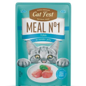Cat Fest Meal No 1 Cat Food in Jelly-Tuna 50g [Minimum Order:12pcs]