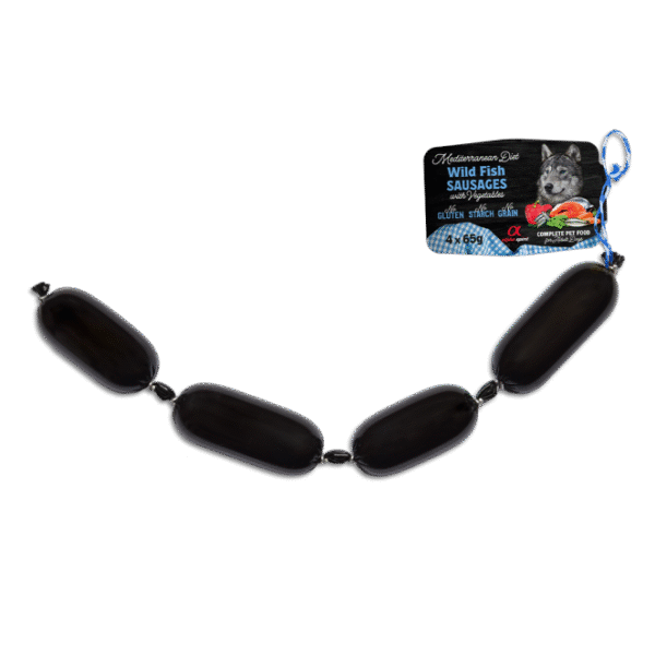 Mediterranean Sausages Wild Fish With Vegetables 4 X 65 G