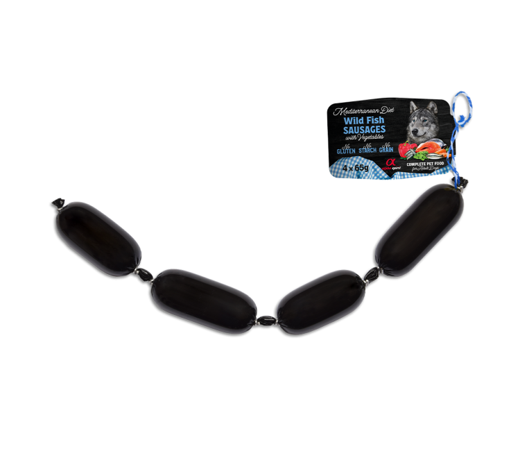 AHALPHD060274824 Mediterranean Sausages Wild Fish With Vegetables 4 X 65 G - Image 1