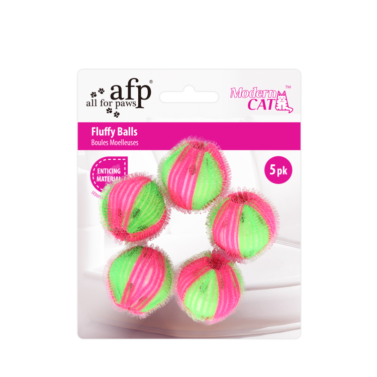 AP2152 Modern Cat-Fluffy Balls 5 Pcs - Image 1