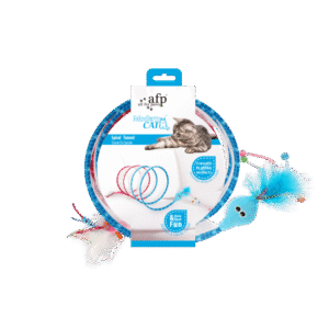 Modern Cat-Spiral Cat Tunnel Blue/Pink