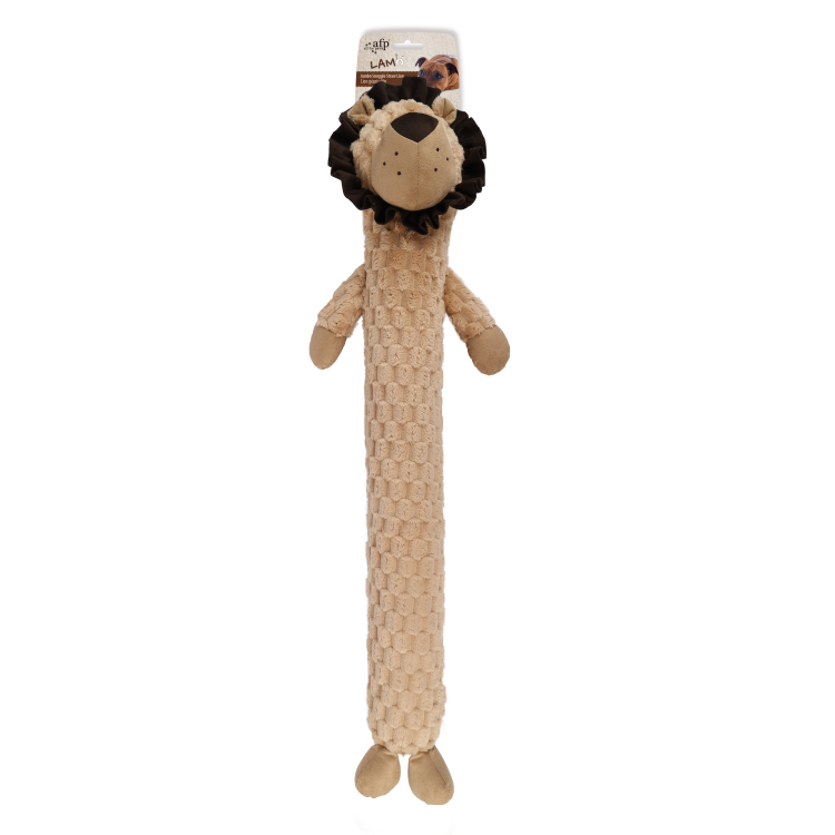 AP3042 Lam-Jumbo Snuggle Straw - Lion - Image 1
