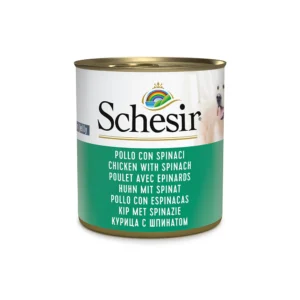 Schesir Dog Wet Food in Jelly Can