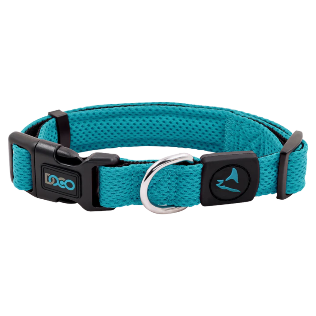 DCA102-11S DOCO® Puffy Air Collar Large-3.2 x 45-66cm-Turquoise - Image 1