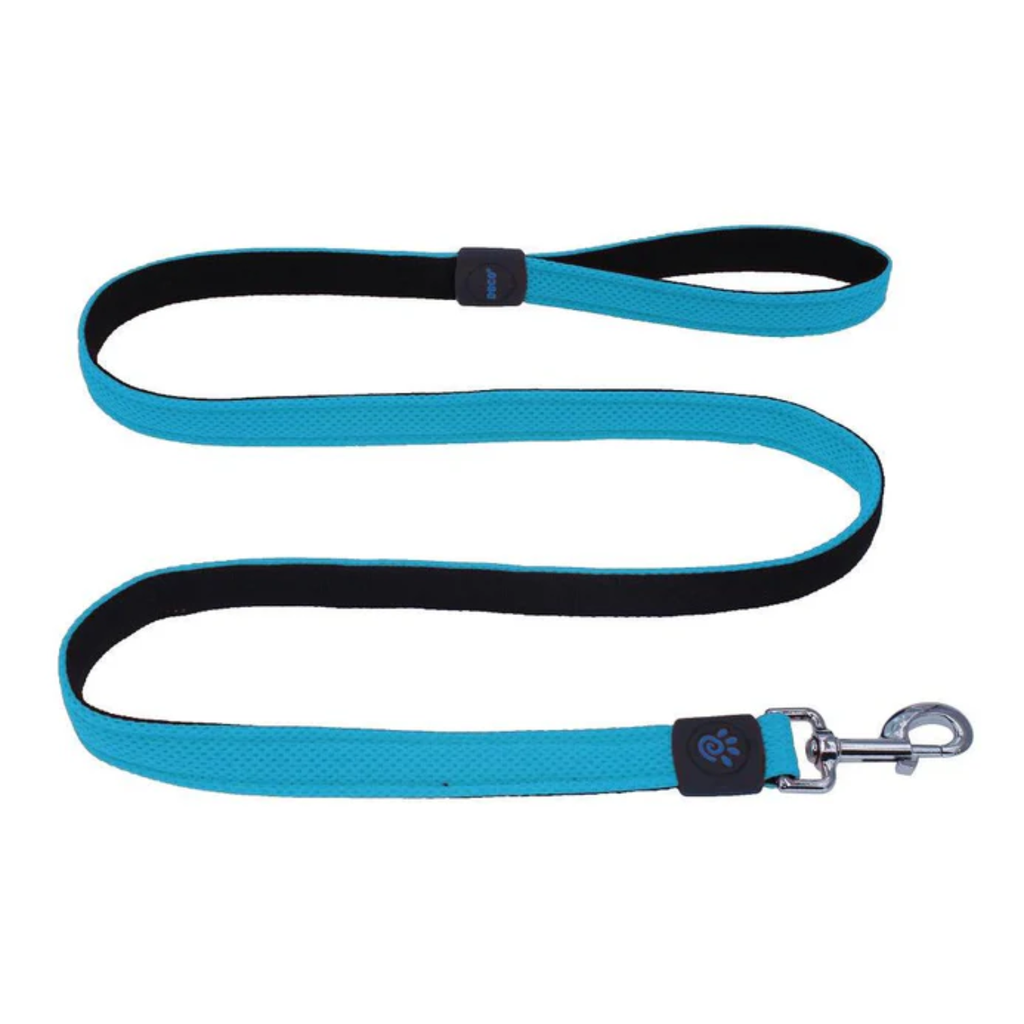 DCA1150-11M-L DOCO® Puffy Air Leash 4ft Medium/Large -2.5 x 120cm-Turquoise - Image 1
