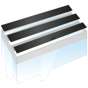 Flap Set 100 x 50 - 100 x 50 II for Rio 290