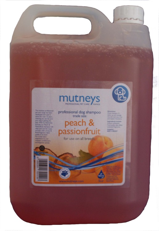 MUB06008A Peach & Passion Fruit Shampoo 5 L - Image 1