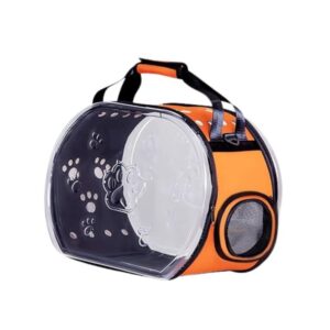 Petbroo Round Transparent Pet Bag 42*30*25 Cm