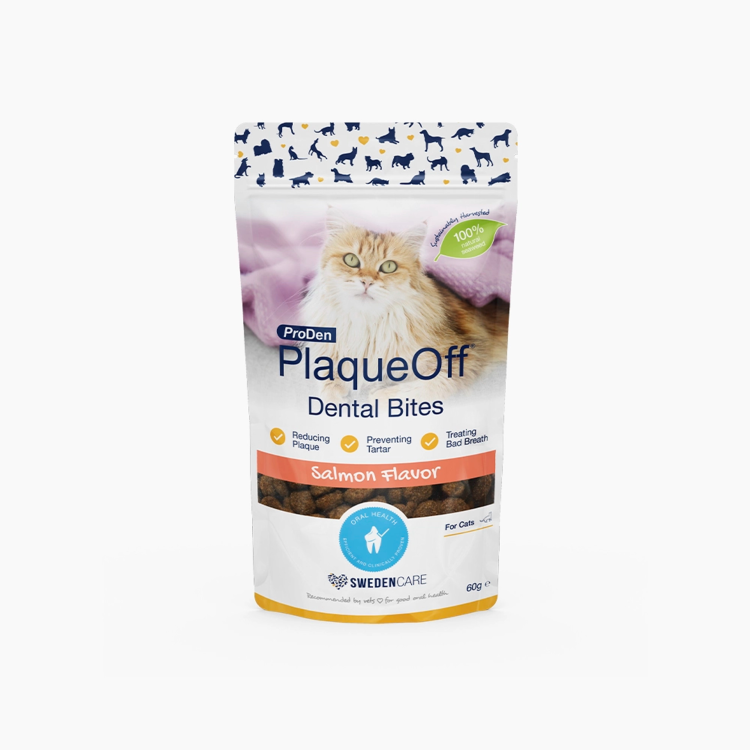 SWFP0369 ProDen PlaqueOff Dental Bites for Cats - Image 1