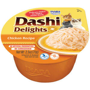 Inaba Cup Dashi Delights Chicken Cat Treats - 70 G