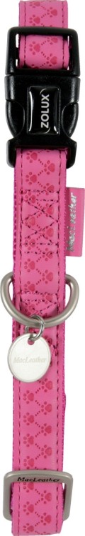 ZL435170FUS Macleather Adjustable Collar - Fuchsia - Image 1