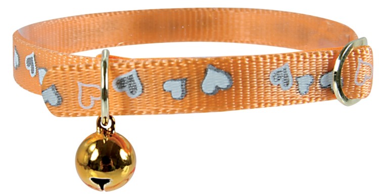 ZL438380OR Reflective Heart Collar - Image 1