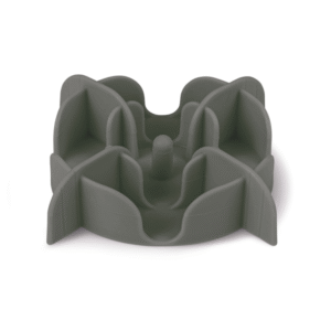 Silicone Slow-Feeding Bowl Insert - Grey