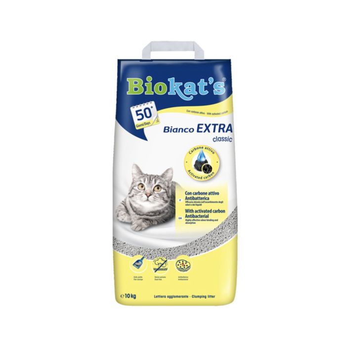 biokat_s10kg_1.jpg Biokat's Bianco Extra Classic Cat Litter - - Image 1