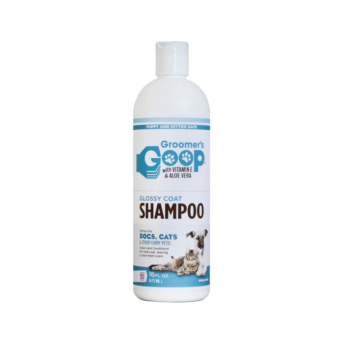 groomersgoopglossycoatshampoo473ml-1.jpg Midwest Quiet Time Pet Bed - Grey - 54L X 37W X 4H Inch - Image 1
