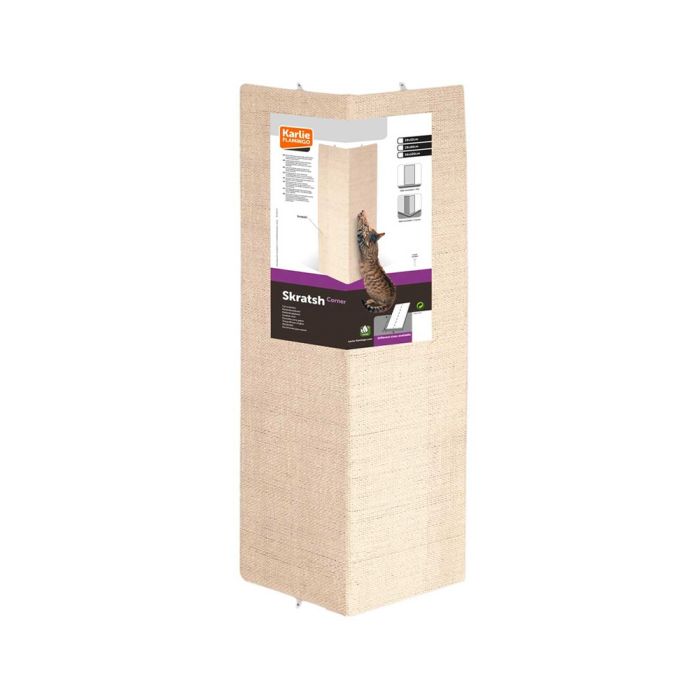 karliescratchingboardbeige28lx28wx80hcm-1.jpg Beeztees Gulliver - 6 - Compliant with IATA Regulation Pet Carrier - 92L x 64W x 66H cm - Image 1
