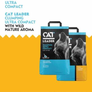 Geohellas Cat Leader Clumping Ultra Compact Cat Litter