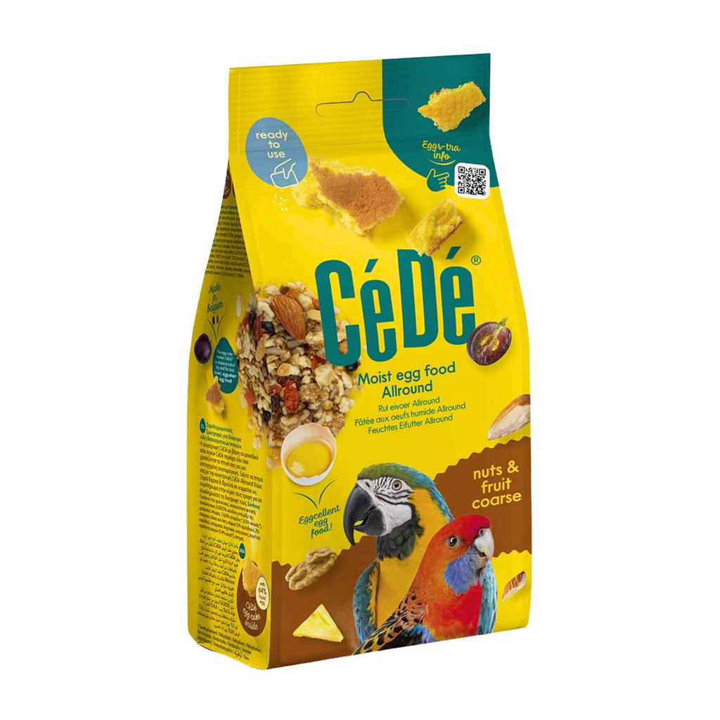 1 CeDe Egg Food Moist Allround Nuts & Fruit Coarse. 200g - Image 1