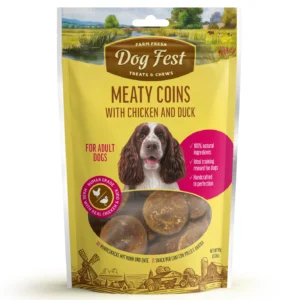 Dog Fest Meaty Coins With Chicken And Duck Rings 90g