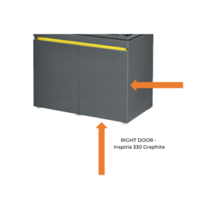 EHEIM Right Door Of Inspiria 330 Graphite