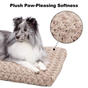 QuietTime Deluxe Ombre Swirl Taupe to Mocha Pet Bed