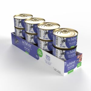 Schesir Complete & Balanced Nutrition Wet Cat Food in Jelly Can