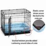 QuietTime Powder  Double Bolster Bed