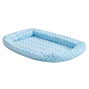 QuietTime Powder  Double Bolster Bed - 36 inch, Blue Fashion