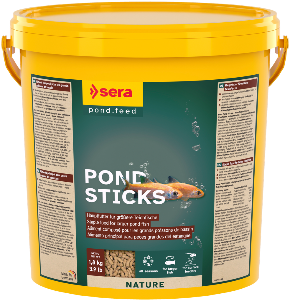 1 Sera Pond Granulate/Stick 10L - Image 1