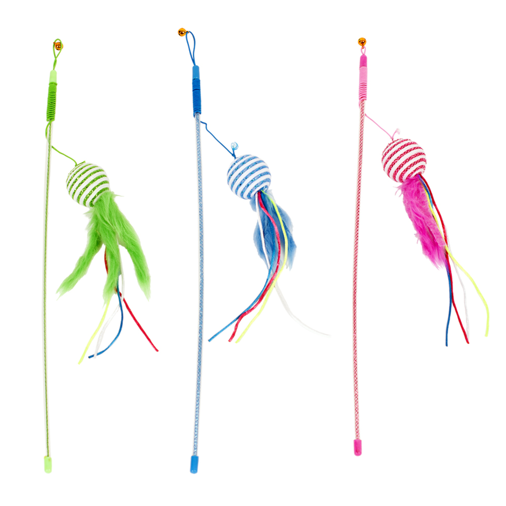 1 Duvo Playing Rod Feathered Ball Mix - Image 1