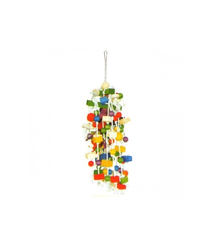 1 VanPet Hanging Toy For Large Birds 75 x 30cm - Image 1