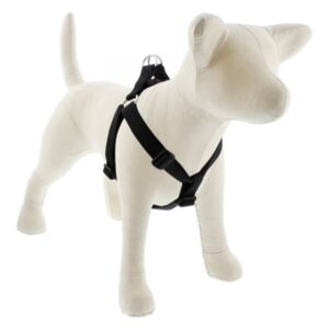 Large Dog Basics Step In Harness 1 - 24" -38", Black